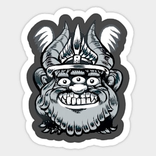 3eyed grunt Sticker